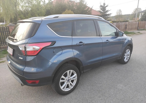 Ford Kuga cena 54999 przebieg: 170000, rok produkcji 2018 z Ostrołęka małe 232